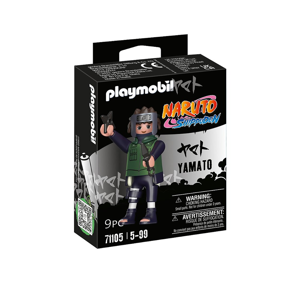 PLAYMOBIL 71105 Yamato- Naruto - Shippuden - héros issu de la série d'anime - pour reconstituer des