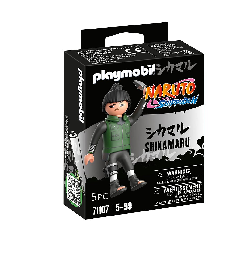 PLAYMOBIL 71107 Shikamaru- - Naruto - Héros issu de manga ninja