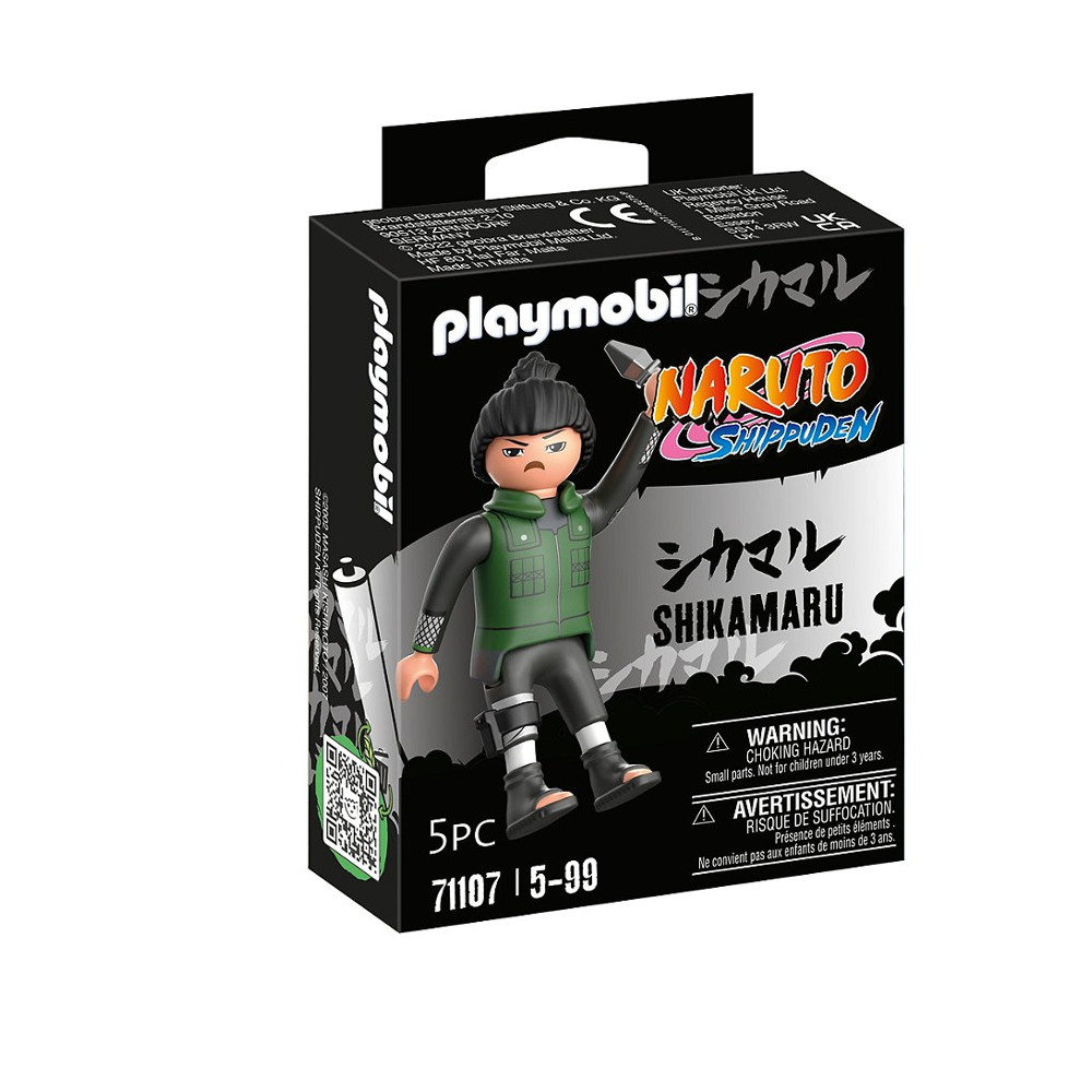 PLAYMOBIL 71107 Shikamaru- - Naruto - Héros issu de manga ninja