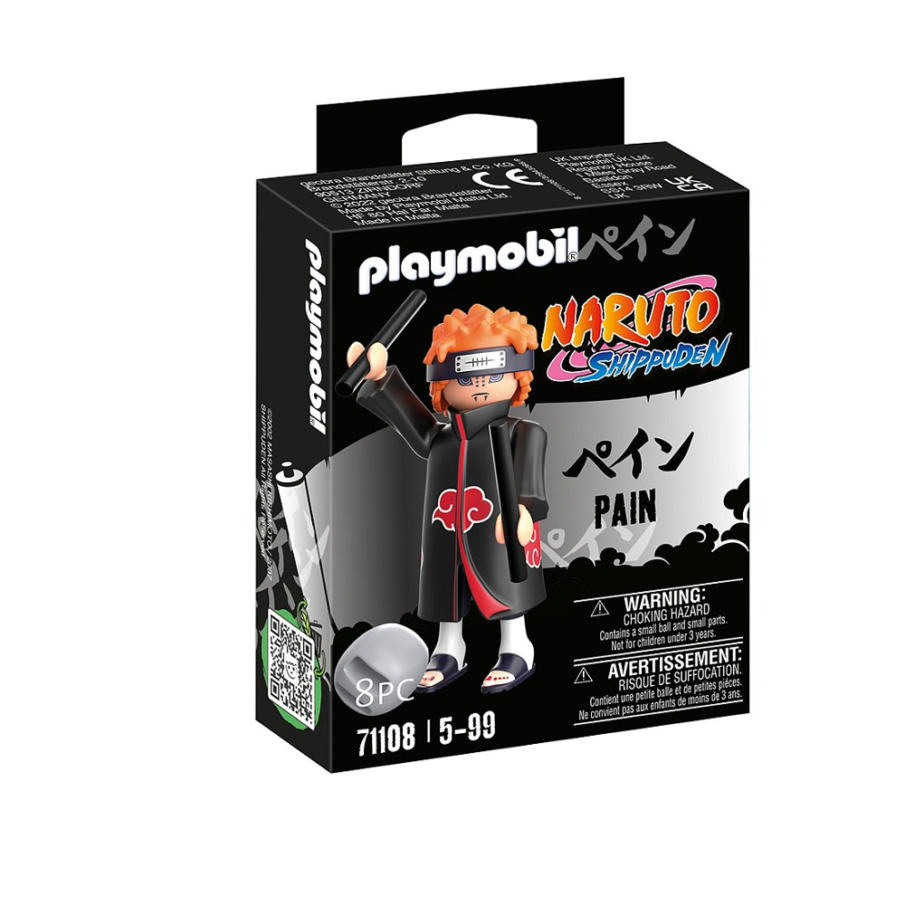 PLAYMOBIL 71108 Pain- - Naruto - Héros issu de manga ninja