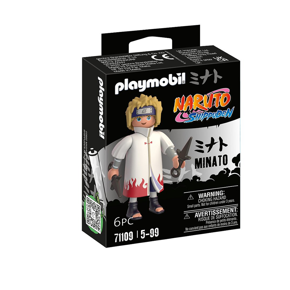 PLAYMOBIL 71109 Minato- - Naruto - Héros issu de manga ninja