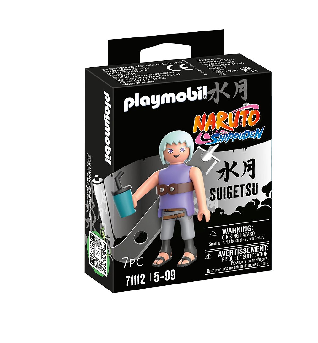 PLAYMOBIL 71112 Suigetsu - - Naruto - Héros issu de manga ninja