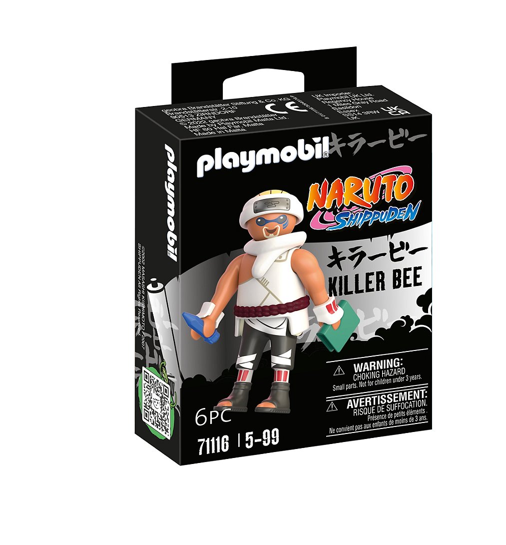 PLAYMOBIL 71116 Killer B- - Naruto - Héros issu de manga ninja