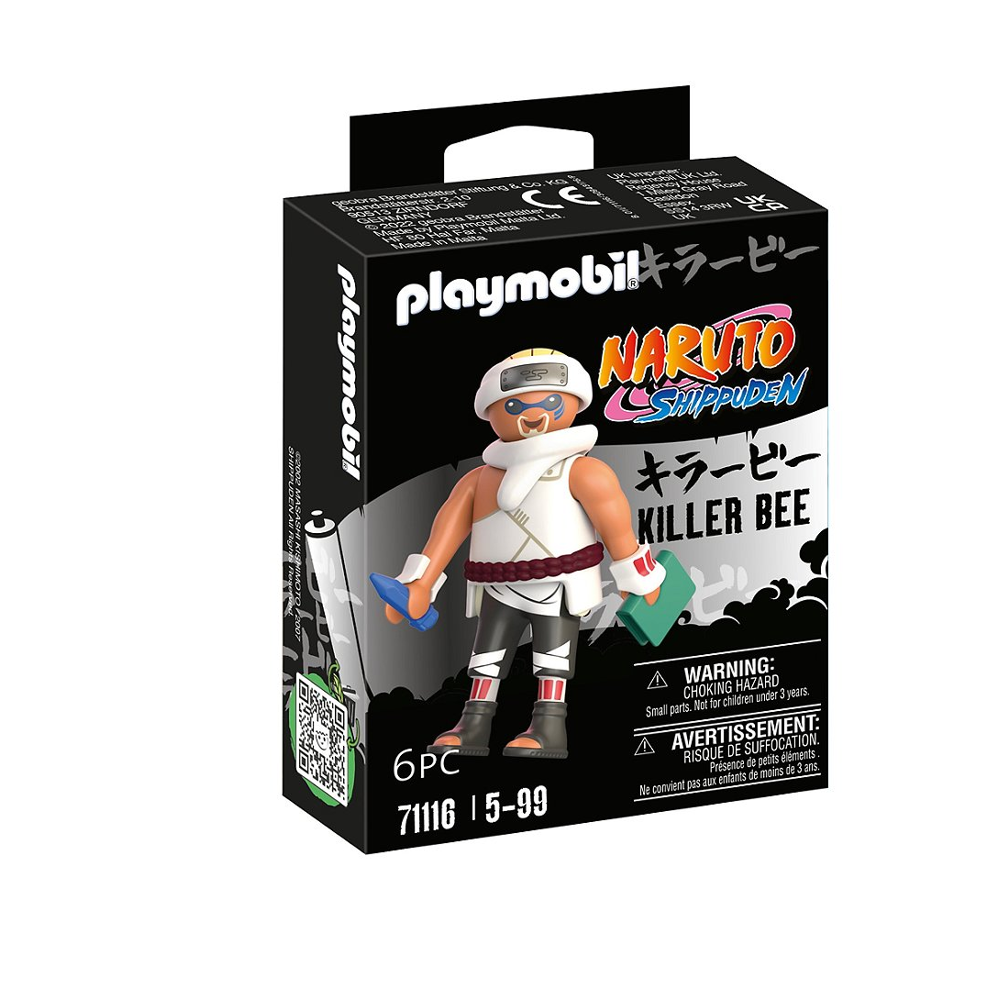 PLAYMOBIL 71116 Killer B- - Naruto - Héros issu de manga ninja