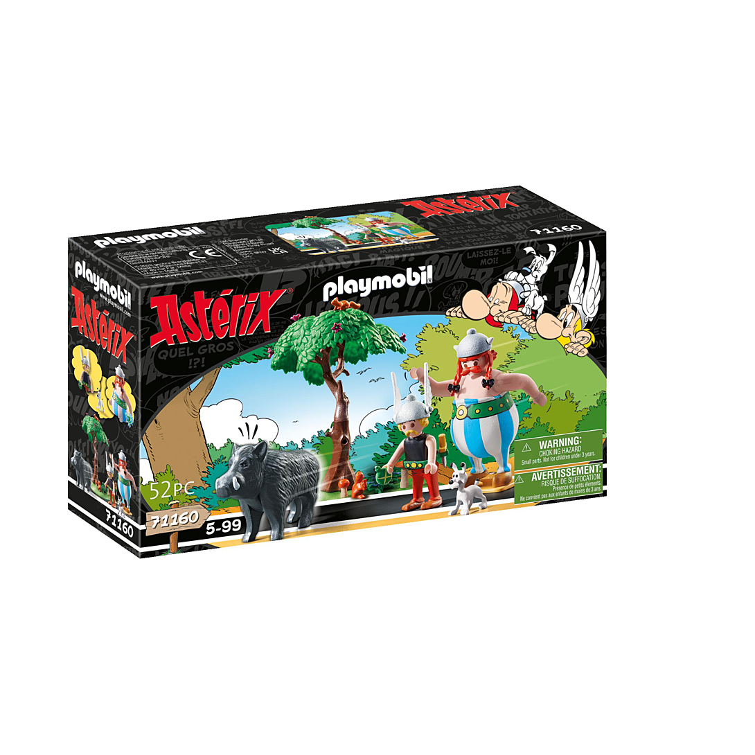 Playmobil Astérix La chasse au sanglier 71160 - vue 2
