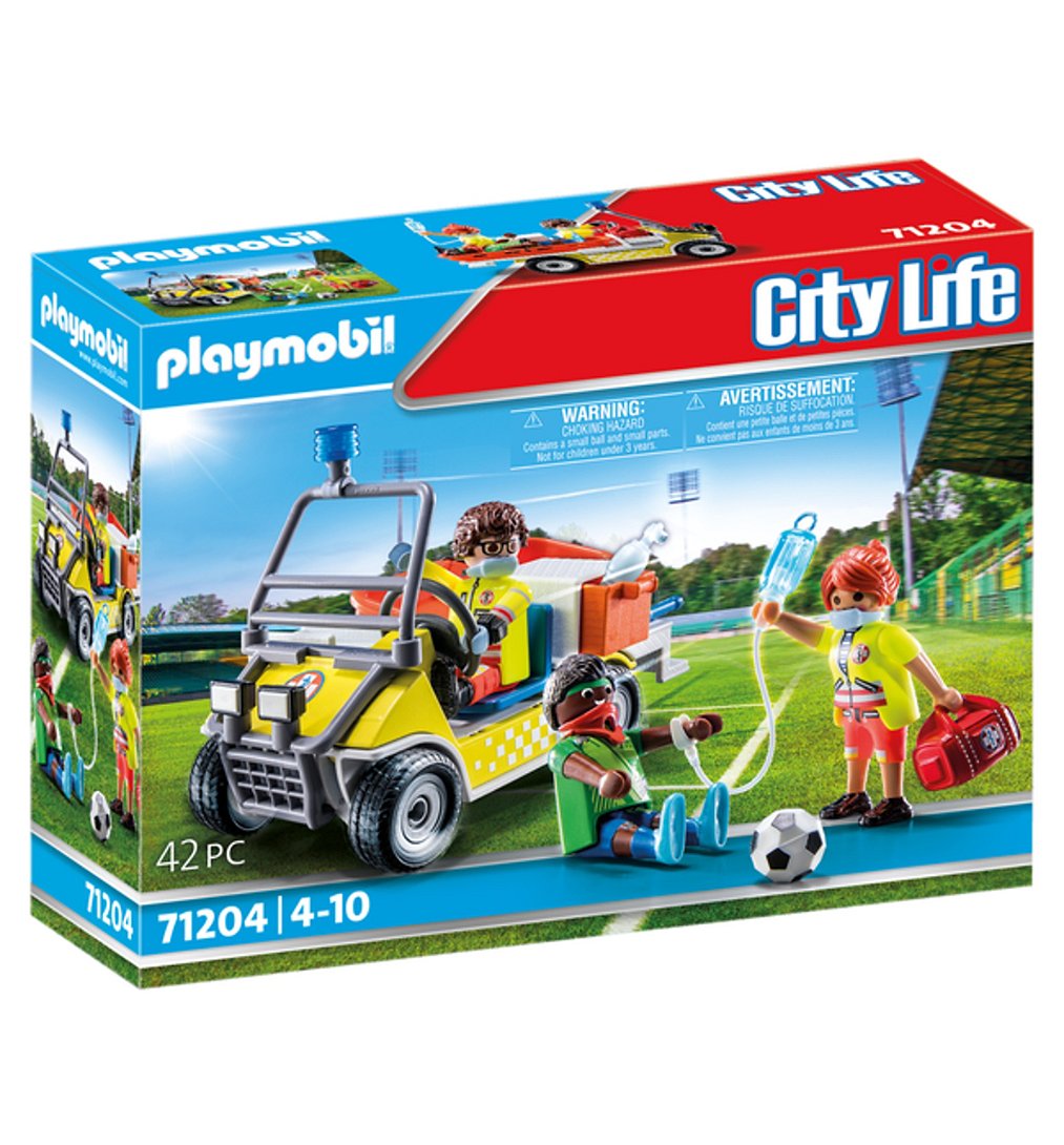PLAYMOBIL 71204 Véhicule de secours- City Action - Les secours - City Action Ville & Métiers