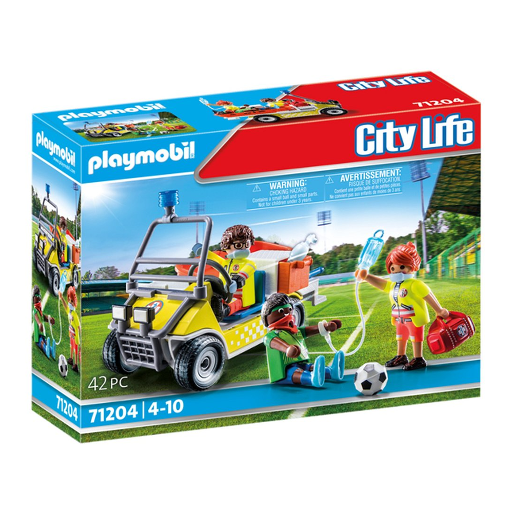 PLAYMOBIL 71204 Véhicule de secours- City Action - Les secours - City Action Ville & Métiers