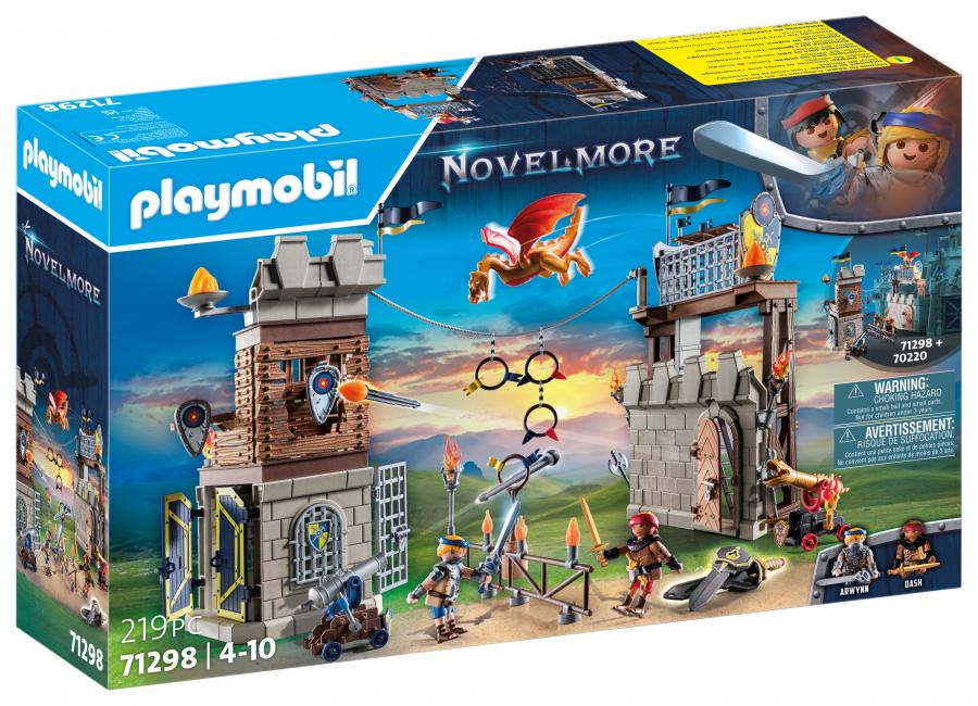 PLAYMOBIL 71298 Tournoi des Chevaliers Novelmore- Rejoignez le tournoi et plongez dans une aventure 