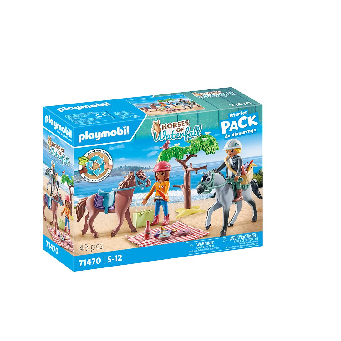 Jeux D'imitation Cavaliers Poneys Et Saut D'obstacles Playmobil La Boite - vue 10