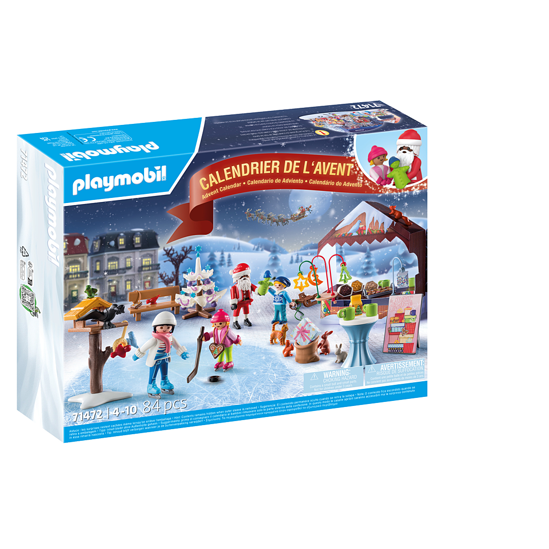Playmobil Calendrier de l'Avent Marché de Noël 71472 - vue 3