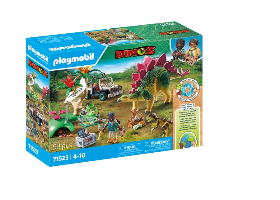 Jeux D'imitation Campement Des Explorateurs Dinosaures Playmobil La Boite - vue 5