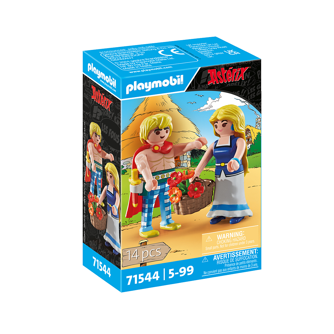 Jeux D'imitation Tragicomix Et Falbala Playmobil La Boite - vue 8