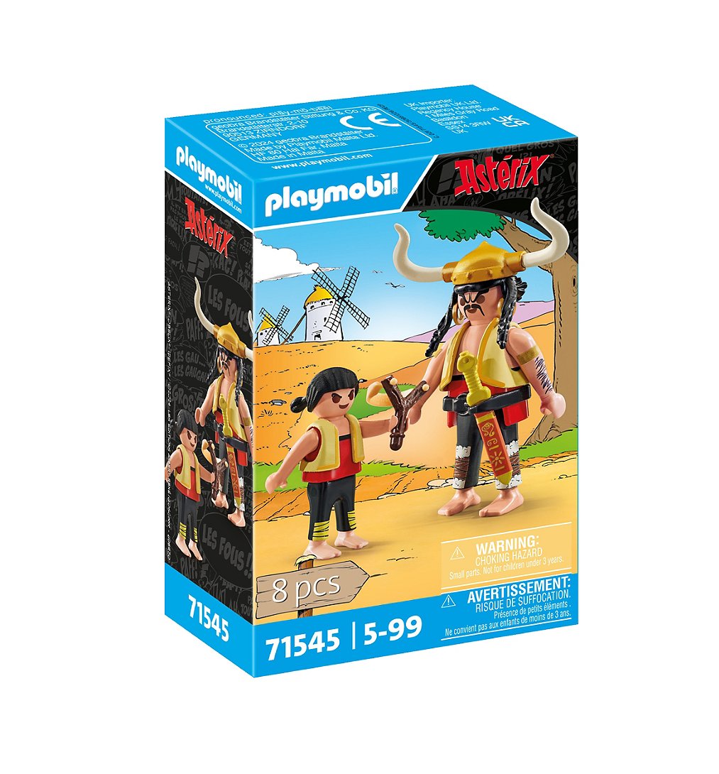 Jeux D'imitation Soupalognon Y Crouton Et Pepe Playmobil La Boite