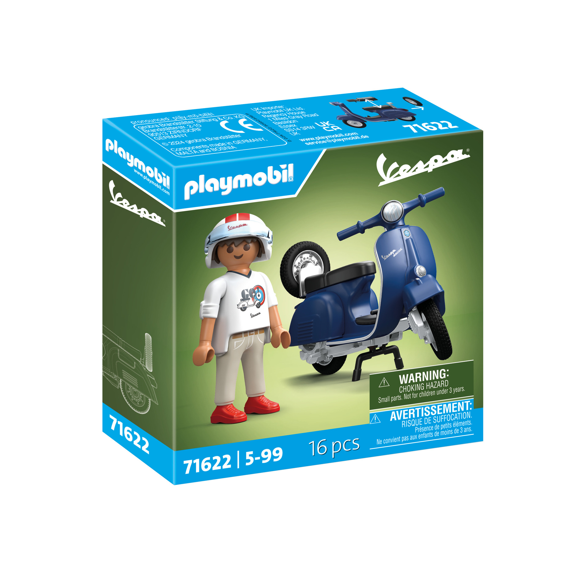 1969 Vespa 150 Sprint Veloce - Bleu