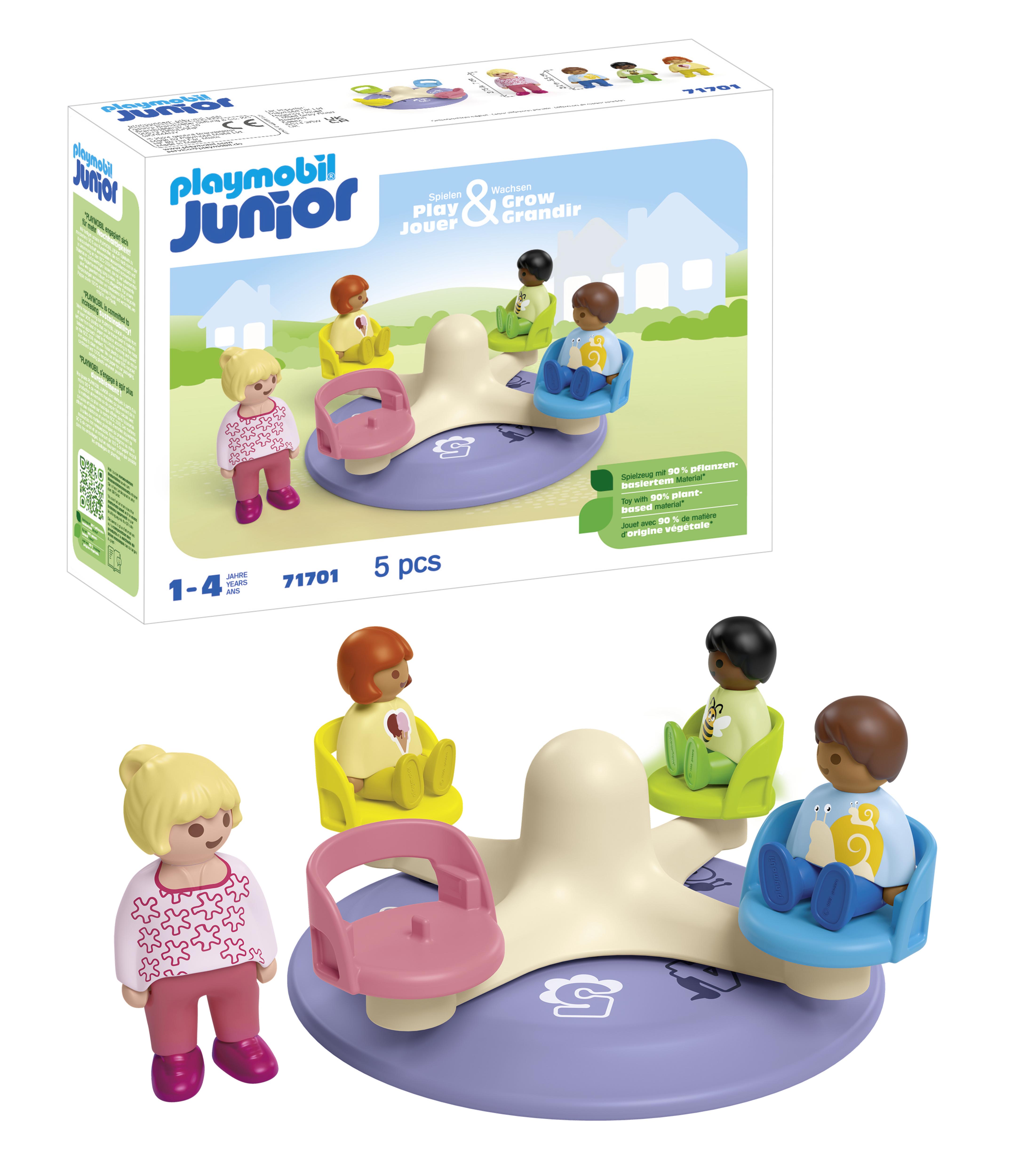 Jeux D'imitation Enfant Et Tourniquet Playmobil La Boite
