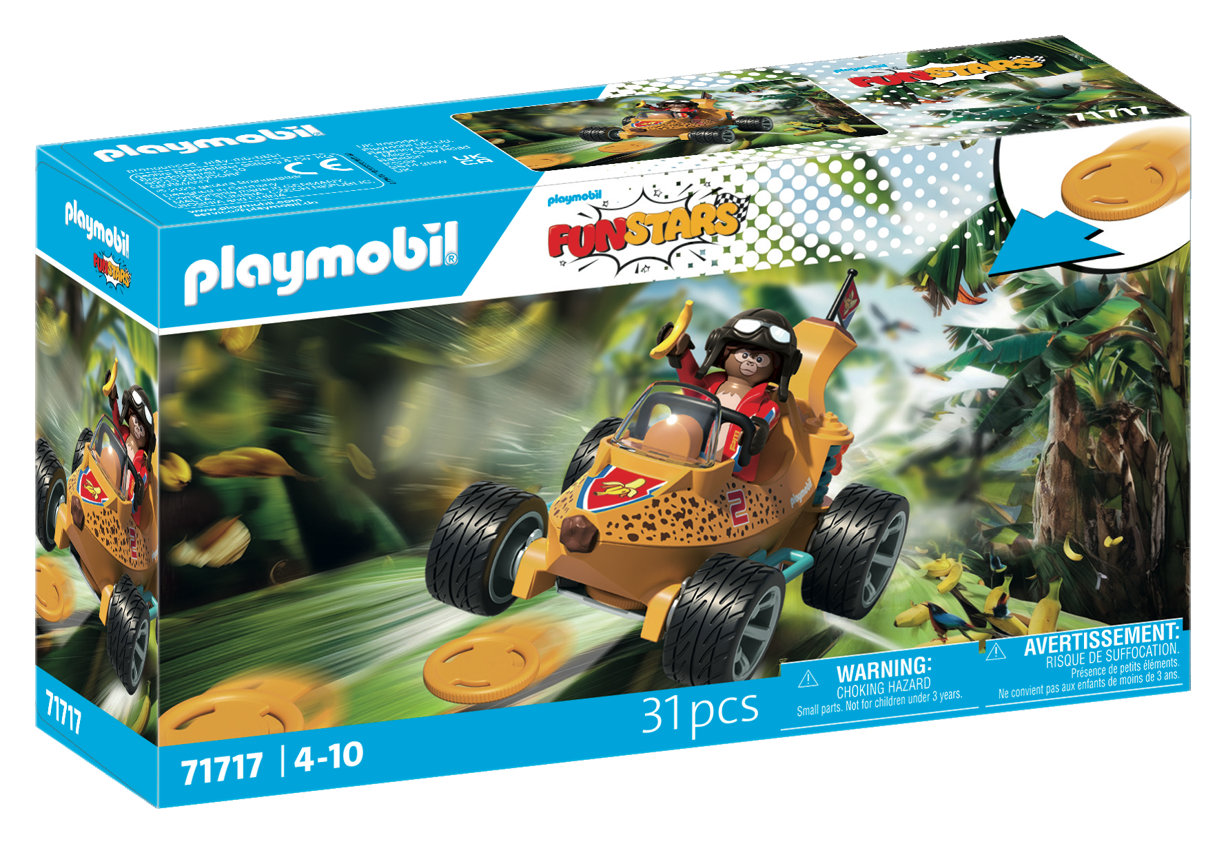 Kart banane Playmobil Funstars