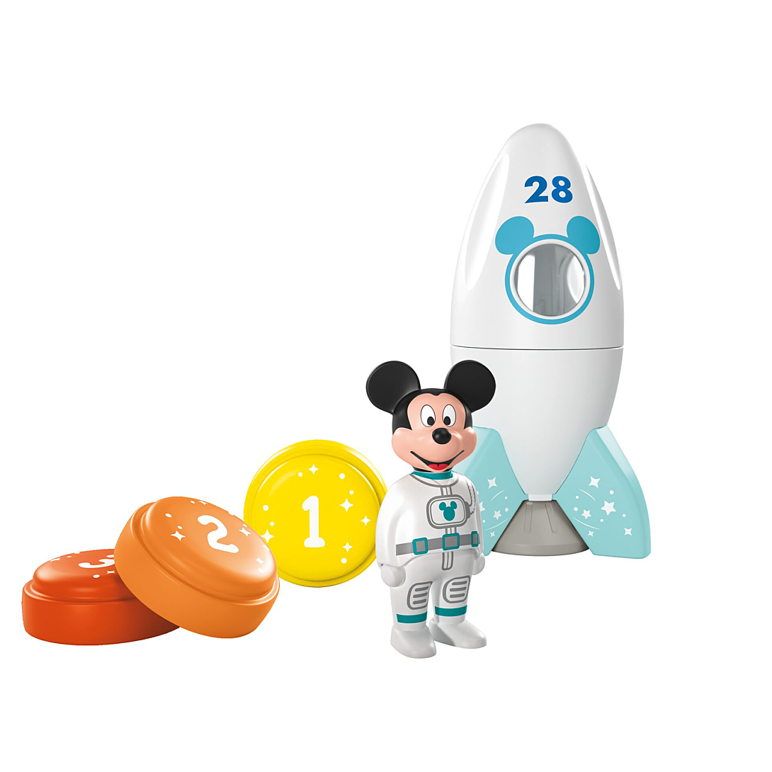 PLAYMOBIL Junior 71771 Mickey astronaute avec sa fusée Disney 5 pièces Dès - vue 2