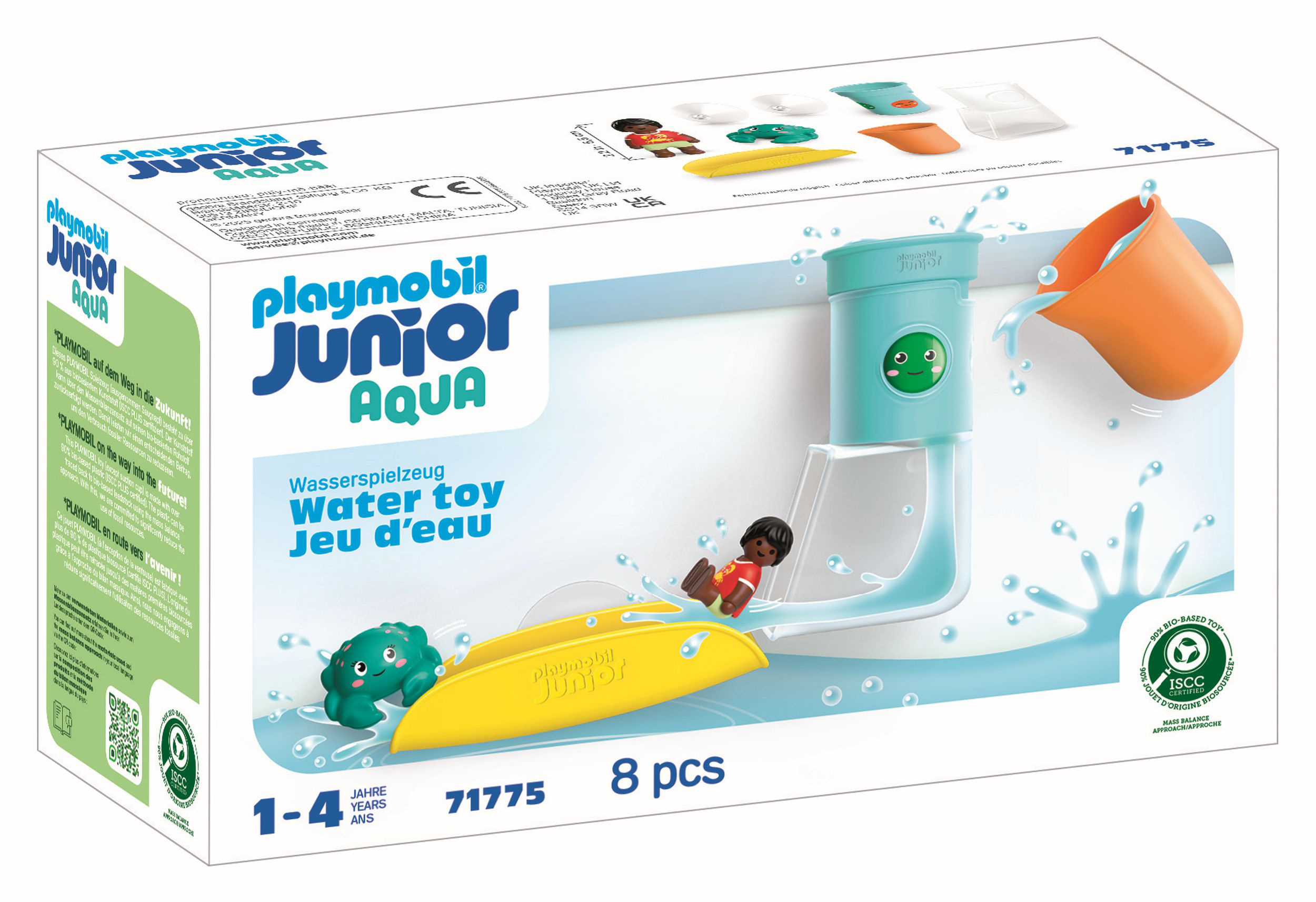 Playmobil Junior 71775 Toboggan avec réservoir d'eau - vue 5