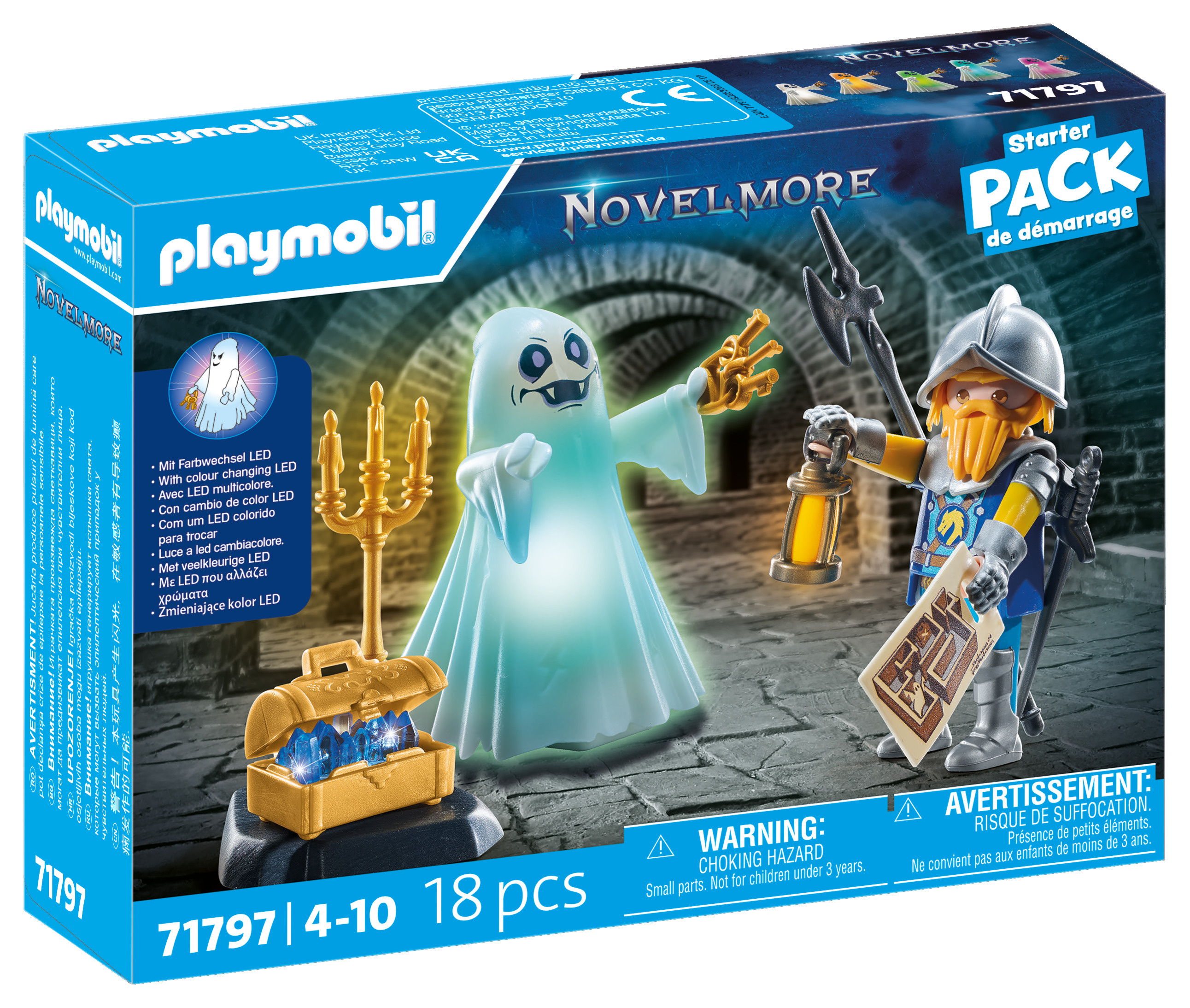 Playmobil 71797 Chevalier et fantôme à effets lumineux - vue 5