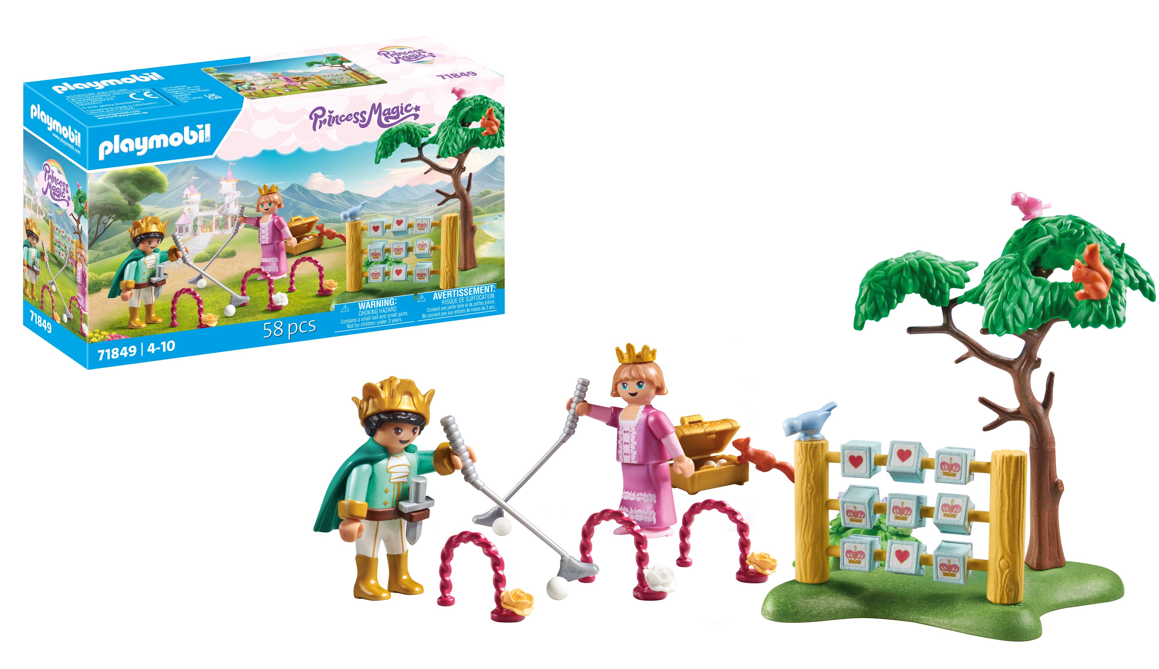 Playmobil | Princess Magic | Enfants Royaux dans Le Jardin de Jeux | Jouet Princesse | Jouet Conte de fées pour Enfants à partir de | 71849 - vue 5