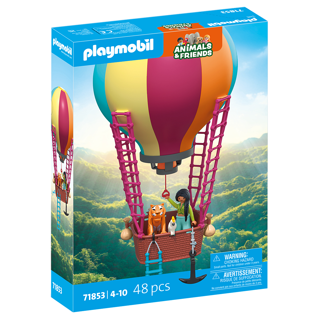 Playmobil | Animals & Friends | Voyage en Ballon | Jouets à partir de | Cadeau pour Enfants | Développe la créativité & 'imagination | Ballon comme décoration à Suspendre | 71853 - vue 9