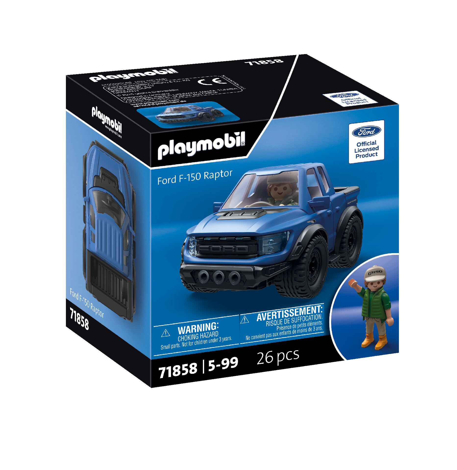 Playmobil Voitures 71858 Ford F 150 Raptor - vue 10