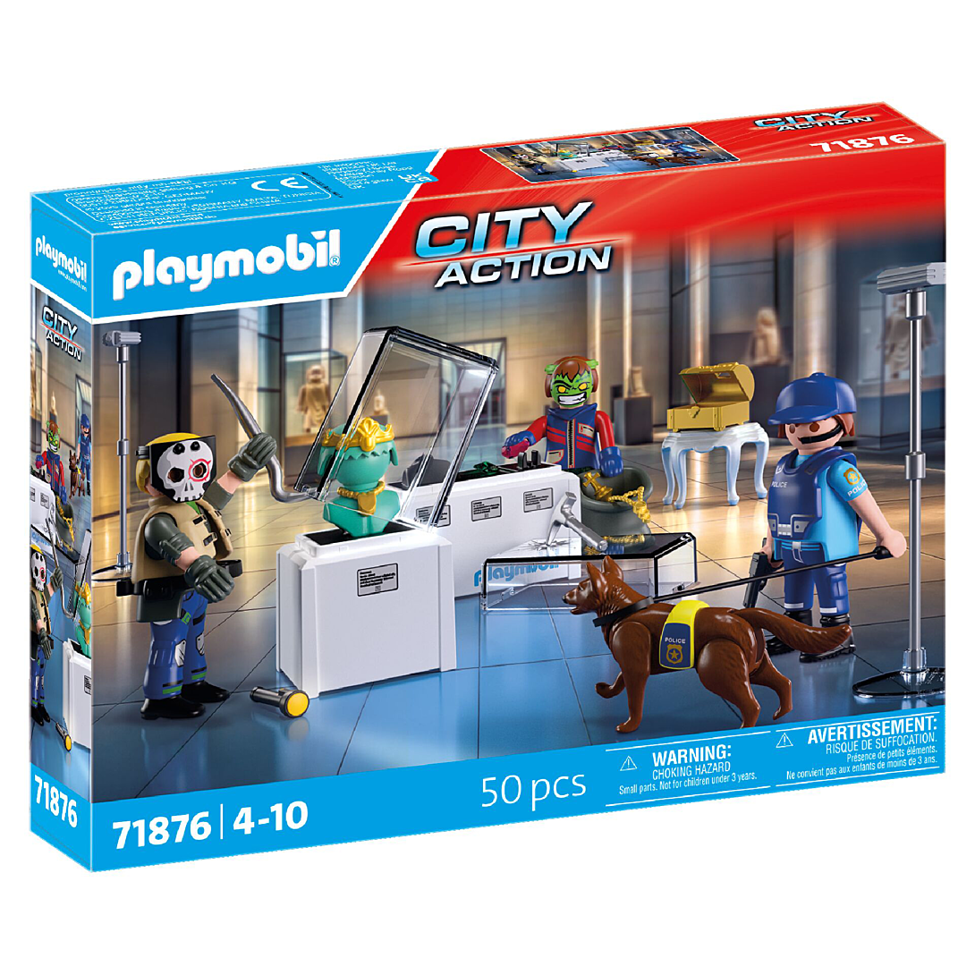 Arrestation de cambrioleurs au musée