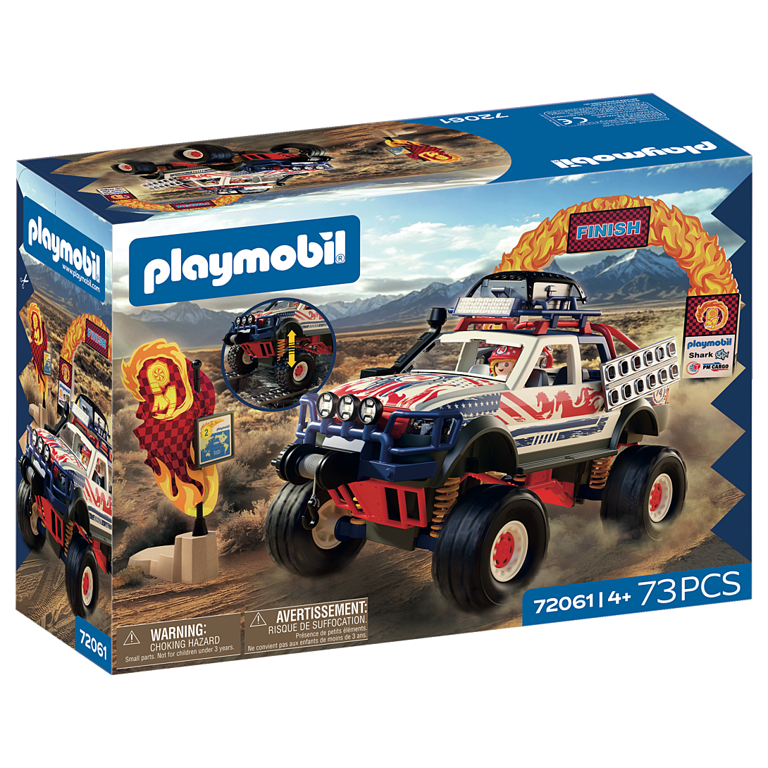 Playmobil Rallye 72061 Camion tout terrain - vue 5