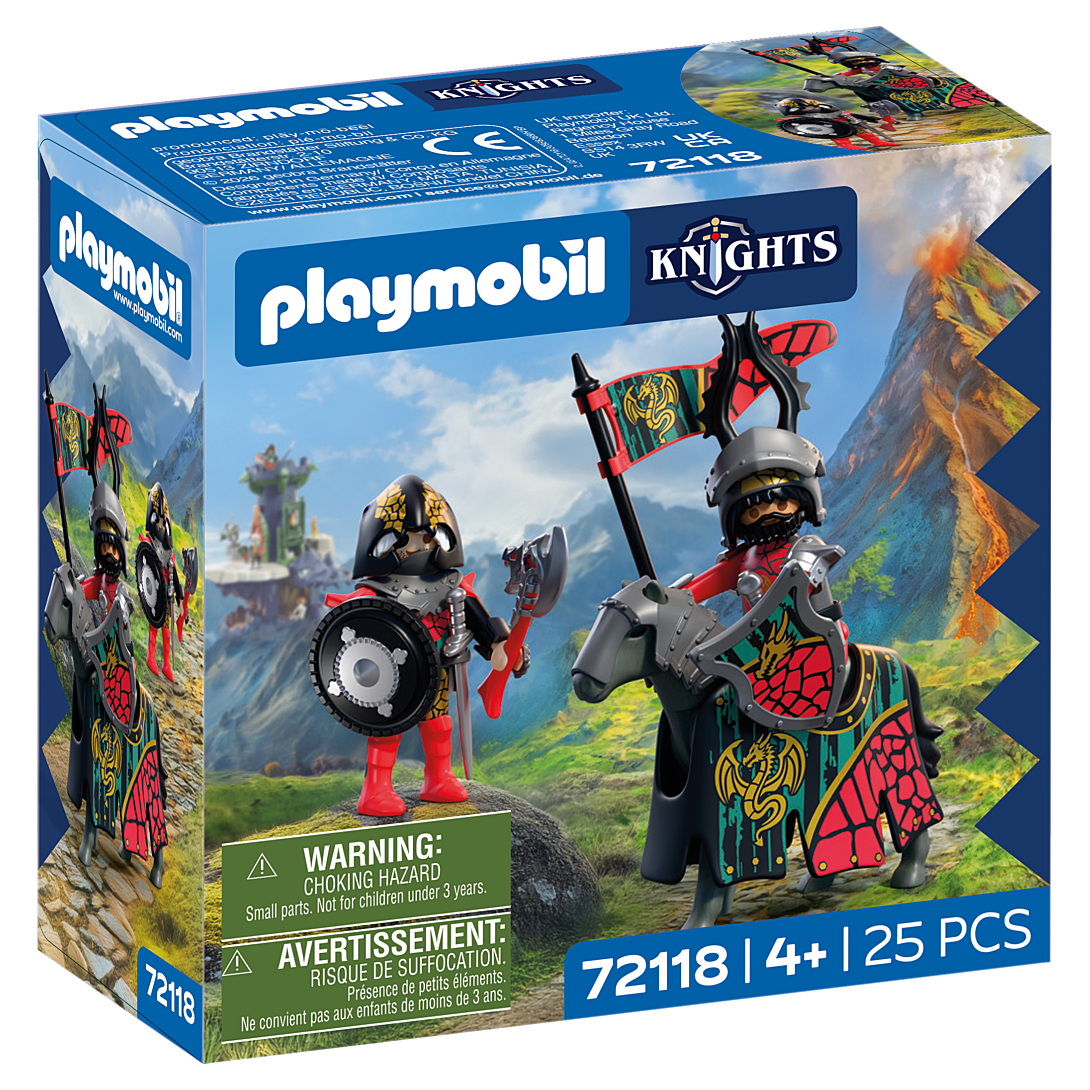 Playmobil Knights 72118 Chef des Chevaliers du Dragon - vue 10