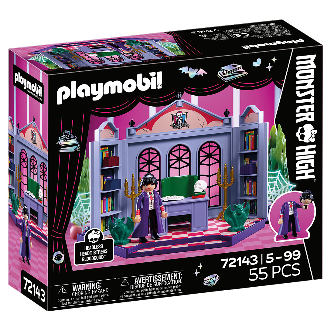 PLAYMOBIL 72143 Monster High Bureau de Mrs Bloodgood - vue 5