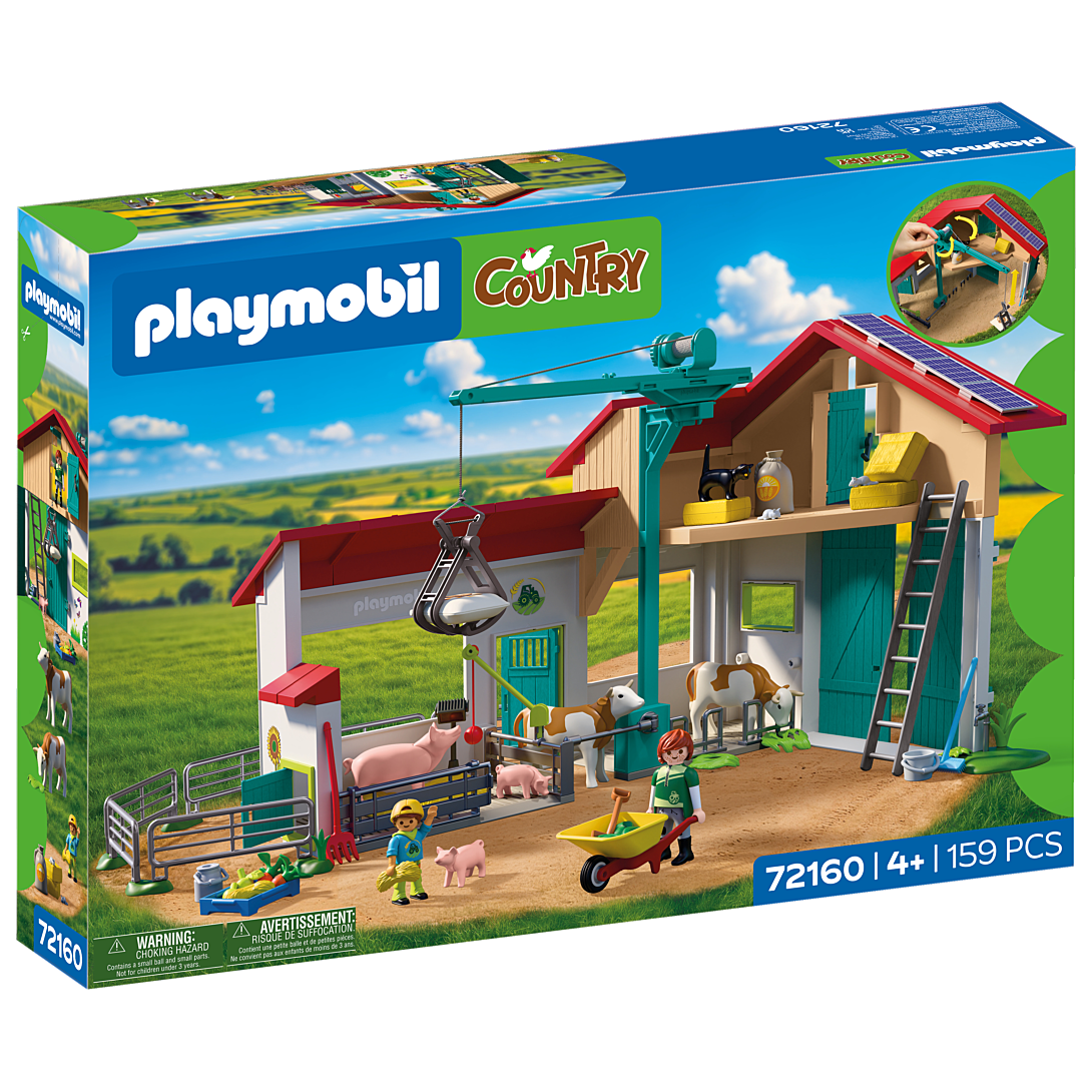 PLAYMOBIL Country 72160 Grande ferme et étable - vue 6