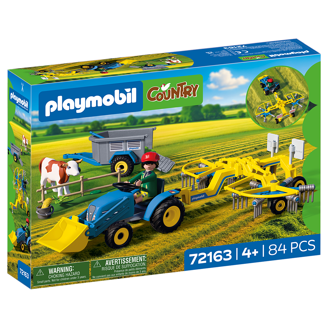 Playmobil Country 72163 Petit tracteur équipé d'une faucheuse à foin - vue 7