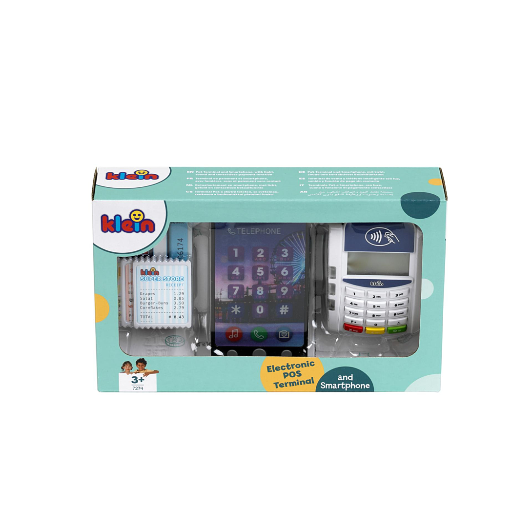 Terminal de paiement et Smartphone
