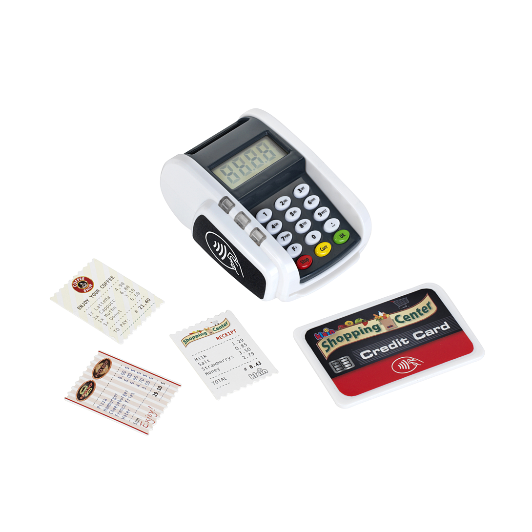 Terminal de paiement électronique avec carte bancaire et tickets de caisse KLEIN 9333