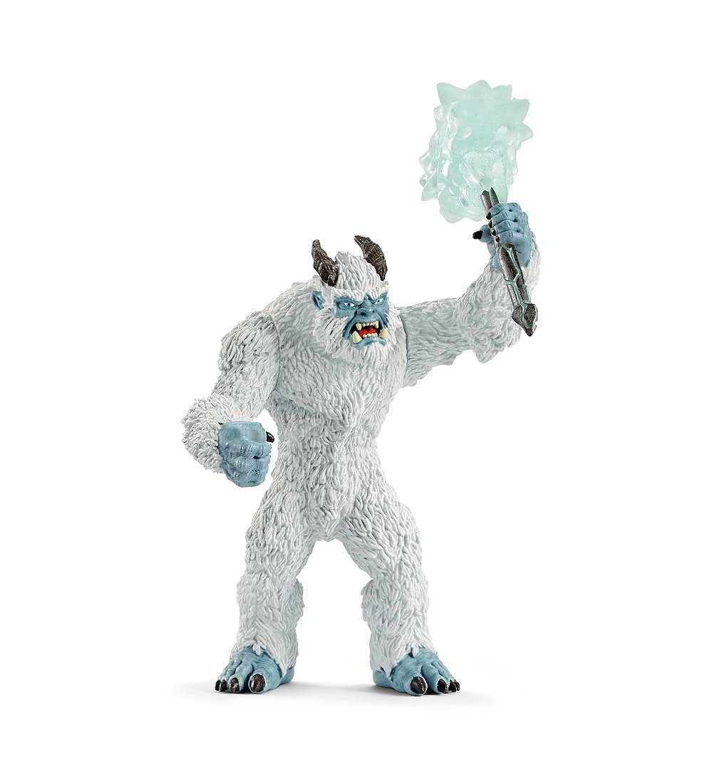 Monstre de glace avec arme figurine mythique Figurine d'action fantastique très durable Pour Garçons et Filles à Partir de 7 - vue 4
