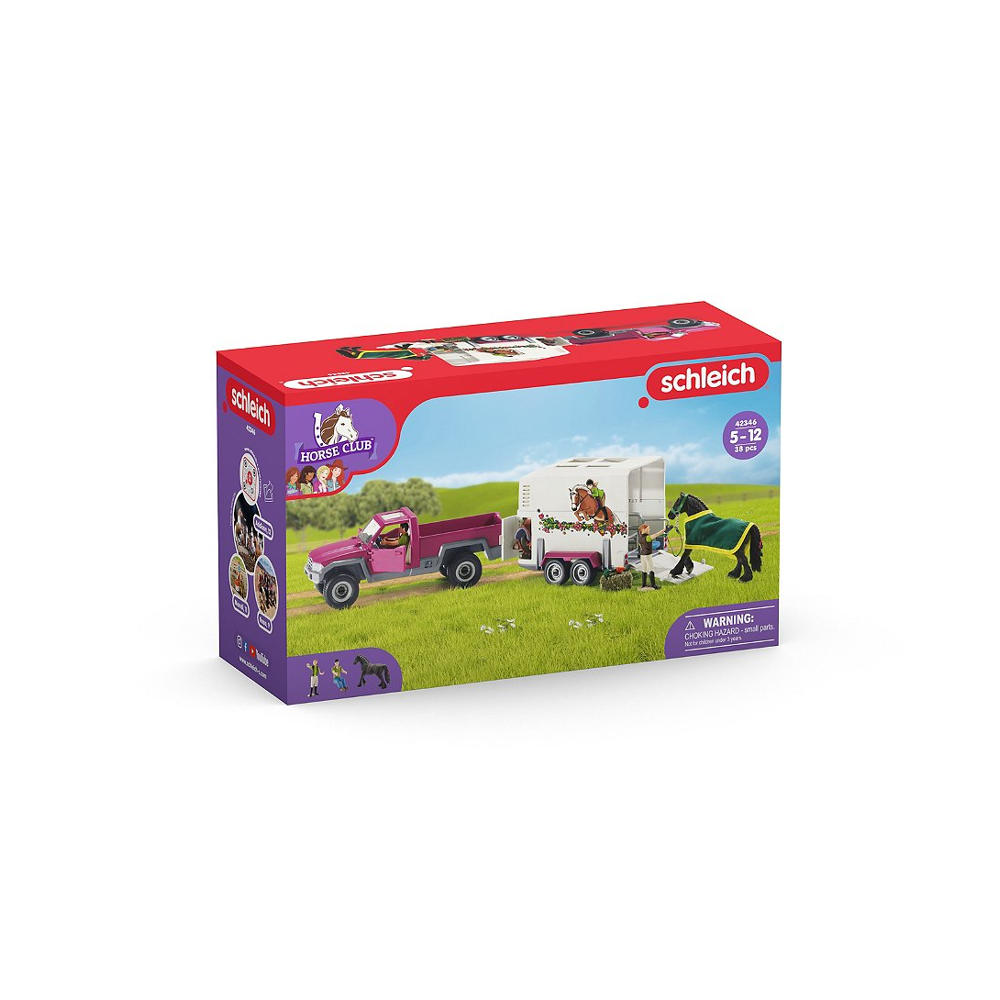 Pick-Up Avec Remorque Pour Cheval