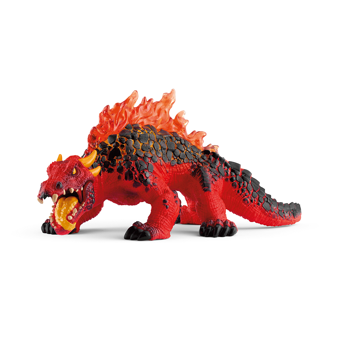 Lezard de Lave Figurine Schleich Réaliste Monstre de Lave Mythique et Féroce Figurine Lézard Hautement Détaillée pour Garçons - vue 4