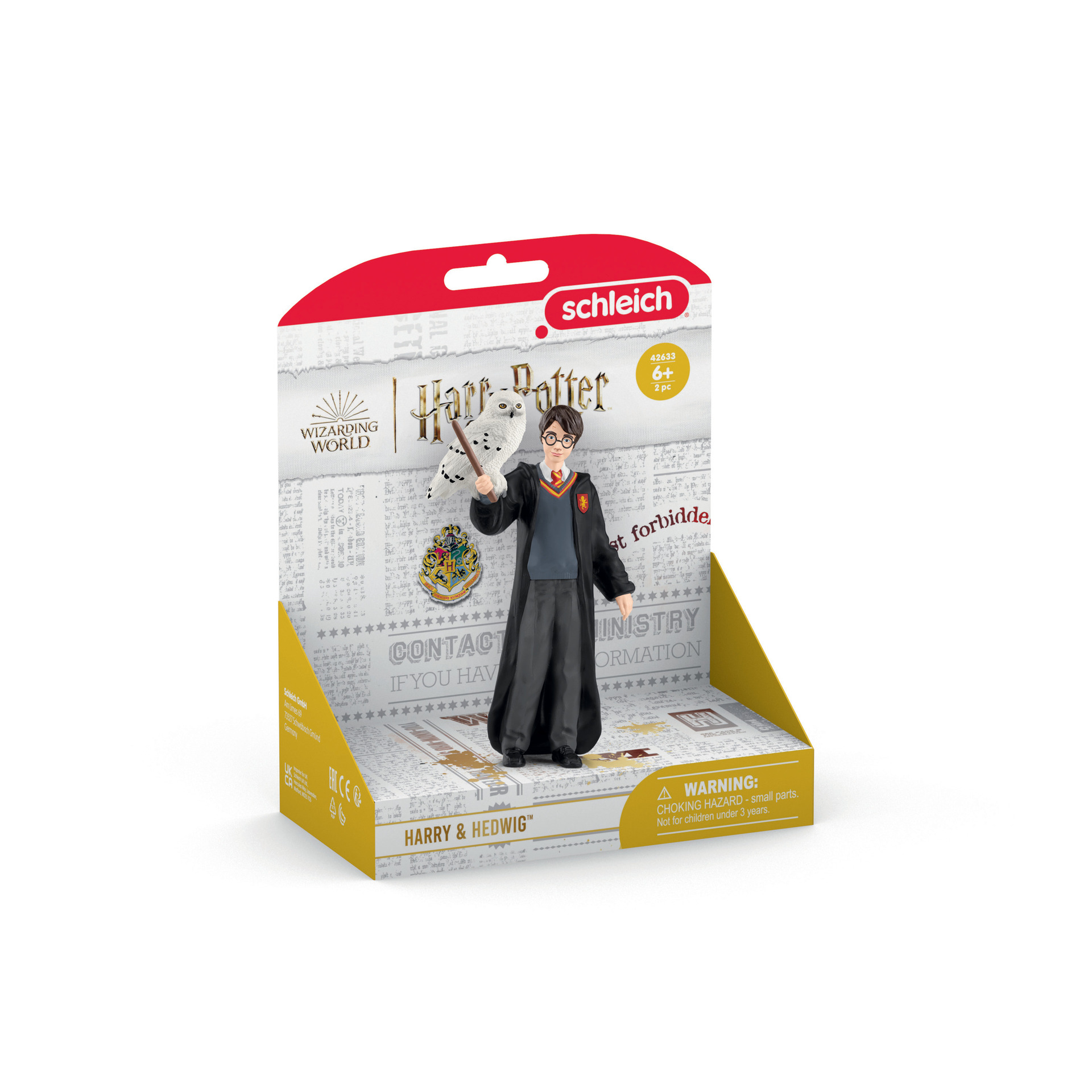 Figurine Hermione et Pattenrond Harry Potter pour enfants dès Schleich 42635 Harry Potter Univers WIZARDING WORLD - vue 7