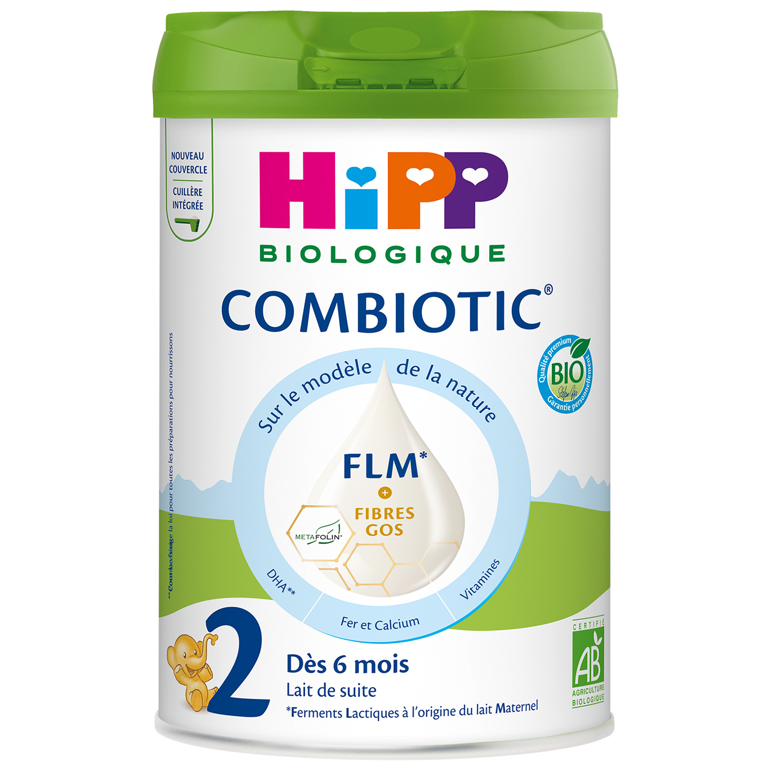 Hipp biologique lait 2 combiotic dès - vue 2