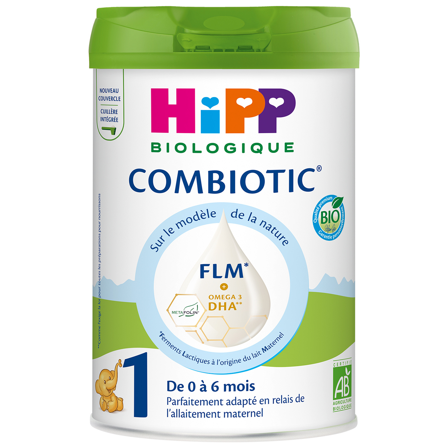 Hipp biologique lait 1 combiotic jusqu'à - vue 2