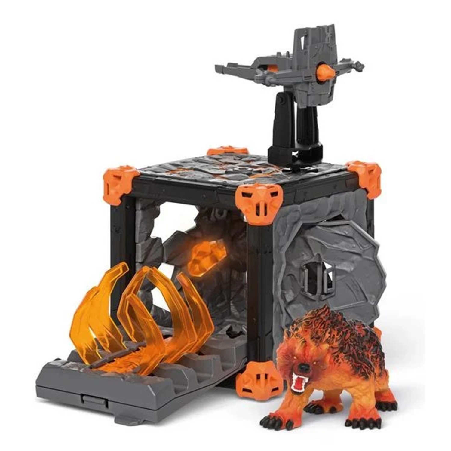 Coffret BattleCave Ours de lave Schleich 42732 Gamme Eldrador Creatures - vue 5