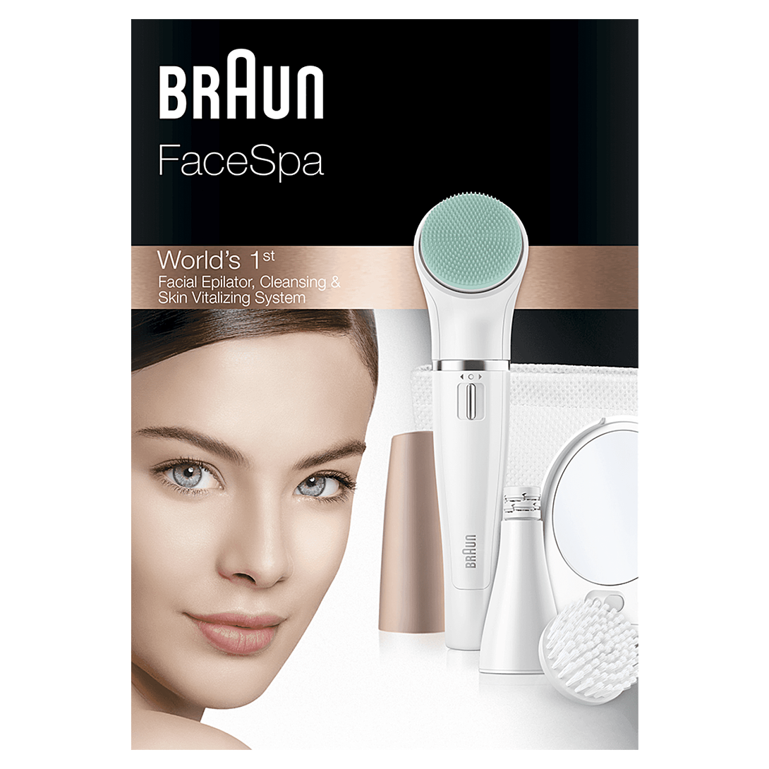 Braun FaceSpa Soin visage SE 851V Mirror, 1 Pièce