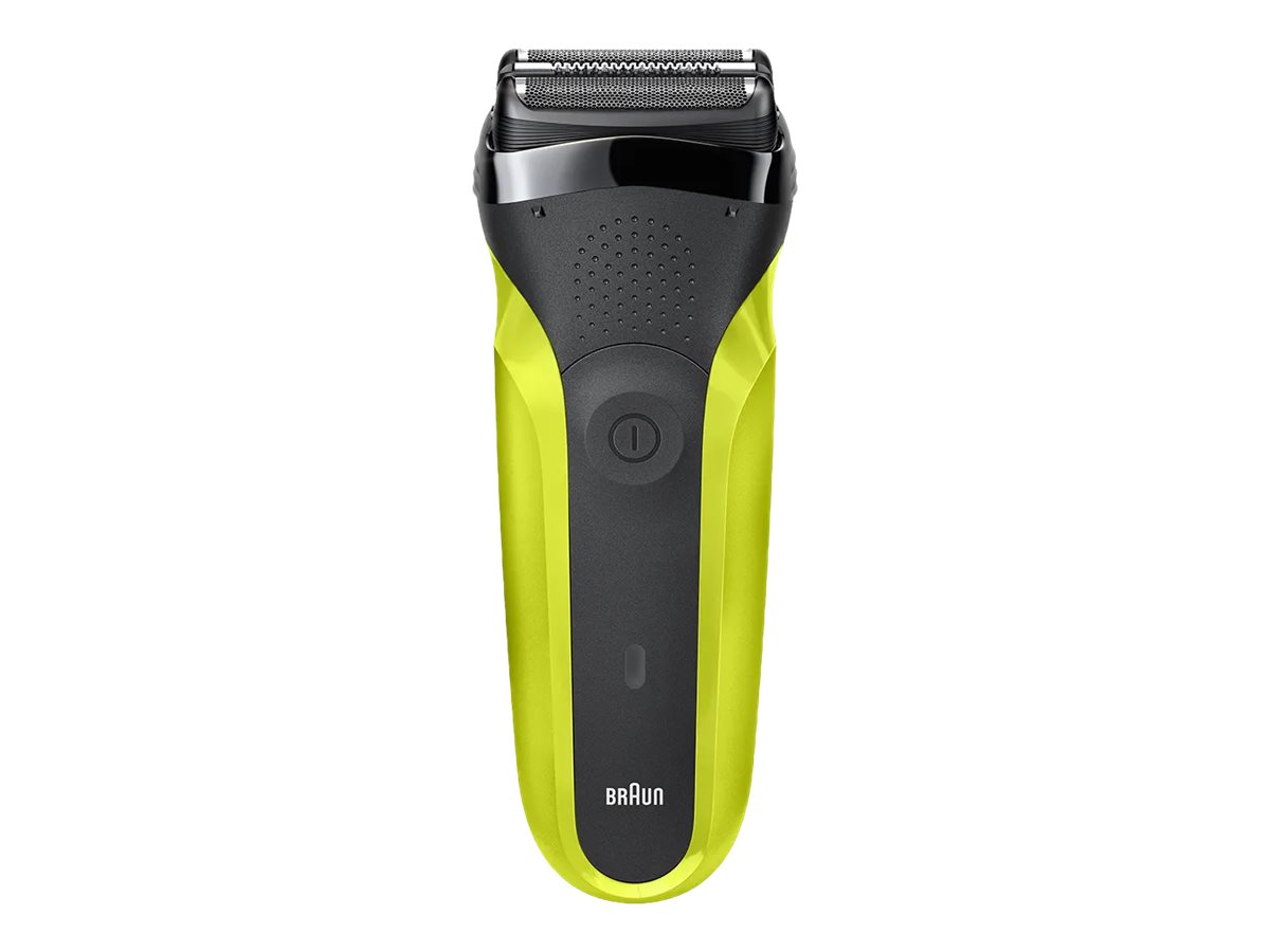 Braun Series 3 Shave&Style 300BT Rasoir Électrique Barbe Homme, Noir/Vert