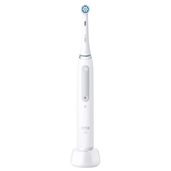 Oral-B iO 4 Brosse À Dents Électrique Blanche connectée Bluetooth