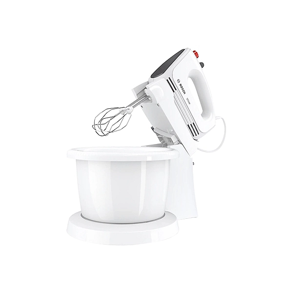 Batteur Bosch CleverMixx MFQ2600G 375 W blanc et gris