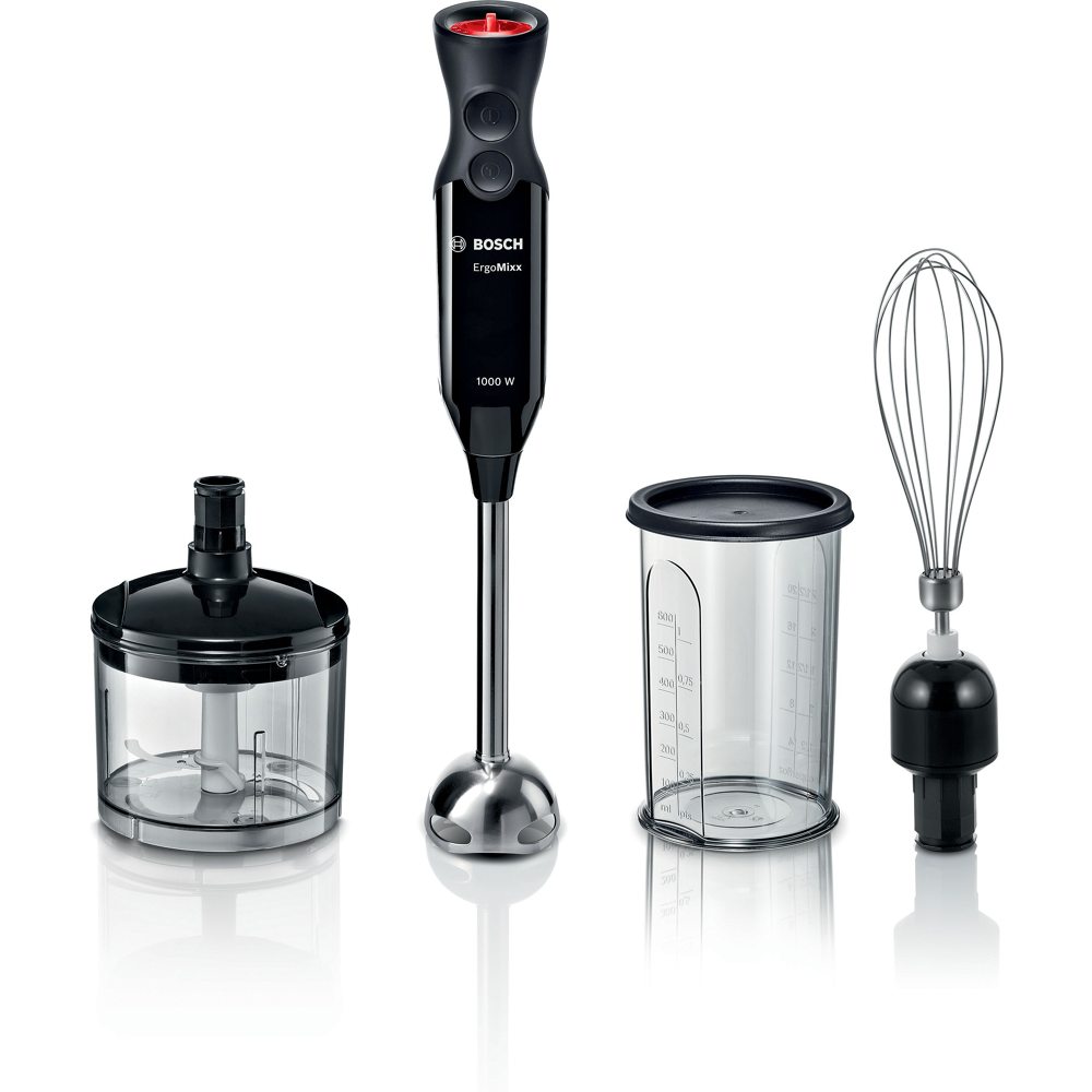Mixeur plongeant Bosch ErgoMixx MS61B6150 1000 W noir