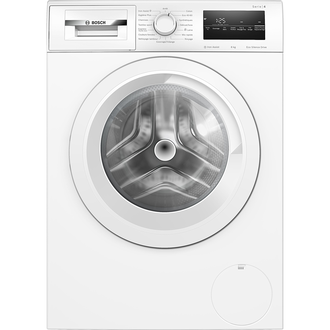 Lave-Linge Front, 8 Kg 1400 Tours Bosch Wan28258Fr Série 4
