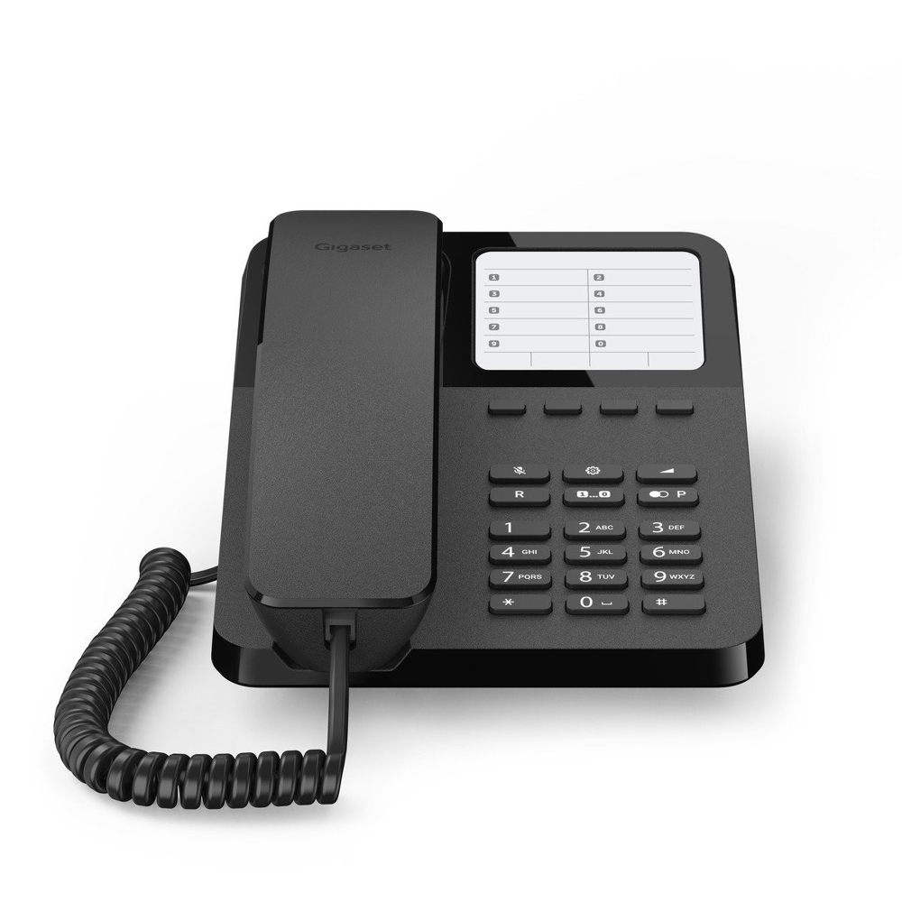 TELEPHONE RESIDENTIEL FILAIRE Gigaset DESK400 NOIR