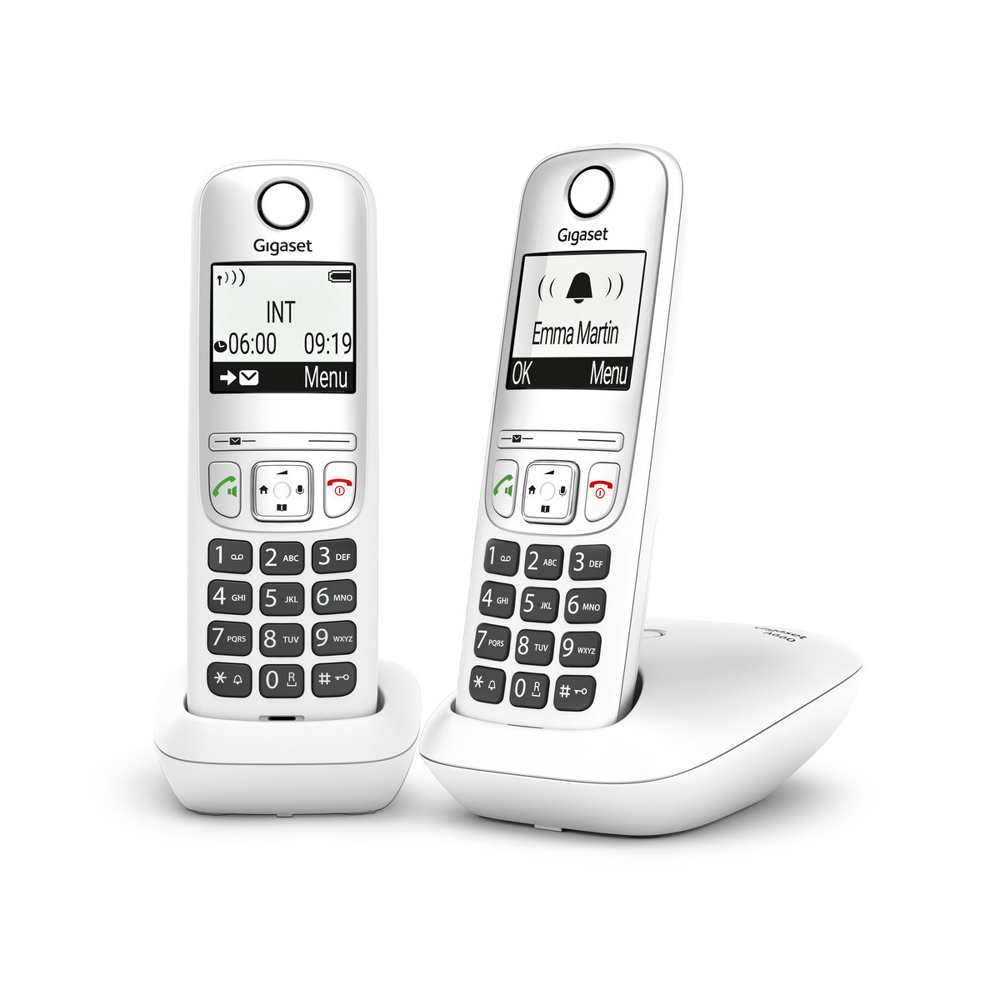TEL. DECT PACK DUO SS REPOND. Gigaset A660 DUO BLANC