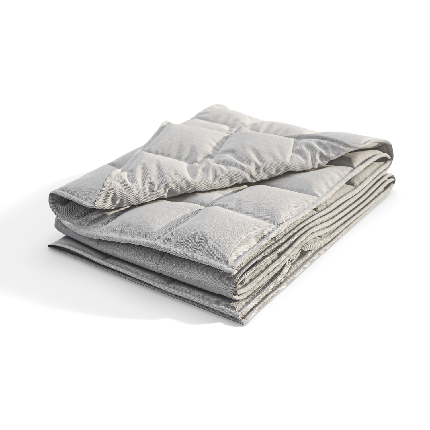 Édredon Uni à Pompons Panama - 90x190 Cm - Coton Indien - Garnissage Polyester - Couleur écru - Déco Douce Et Chaleureuse